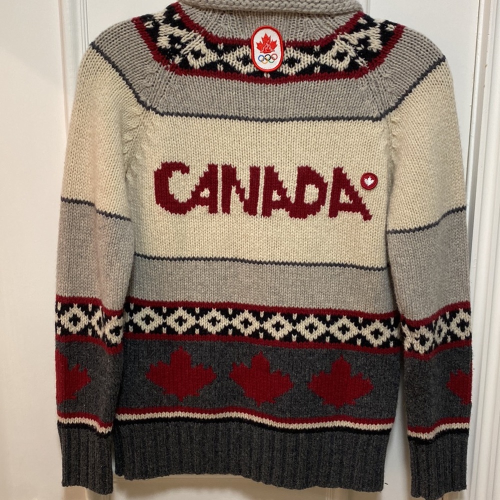 NWT 2010 Canada Olympic Wool sweater - Picture 6 of 7